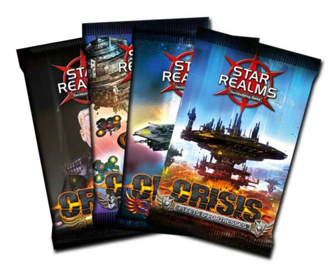 Star Realms Crisis: Bases e Navios de Guerra Expansão, Pacote com 12 cartas, Portugûes
